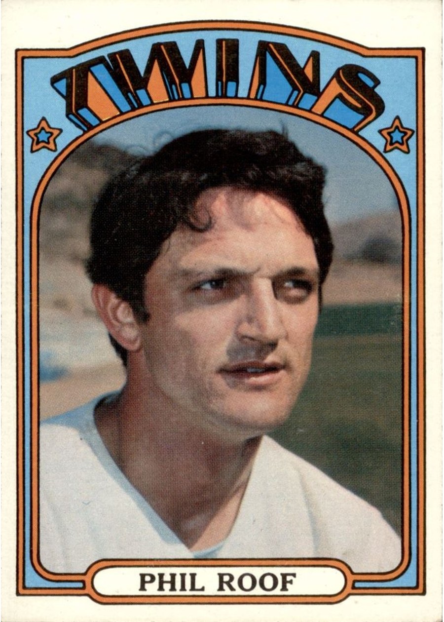 1972 Topps #201 Phil Roof, Minnesota Twins