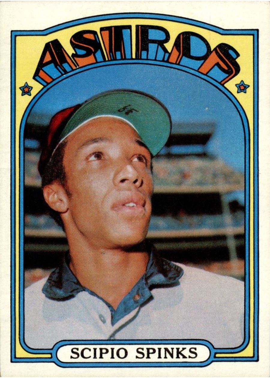 1972 Topps #202 Scipio Spinks, Houston Astros