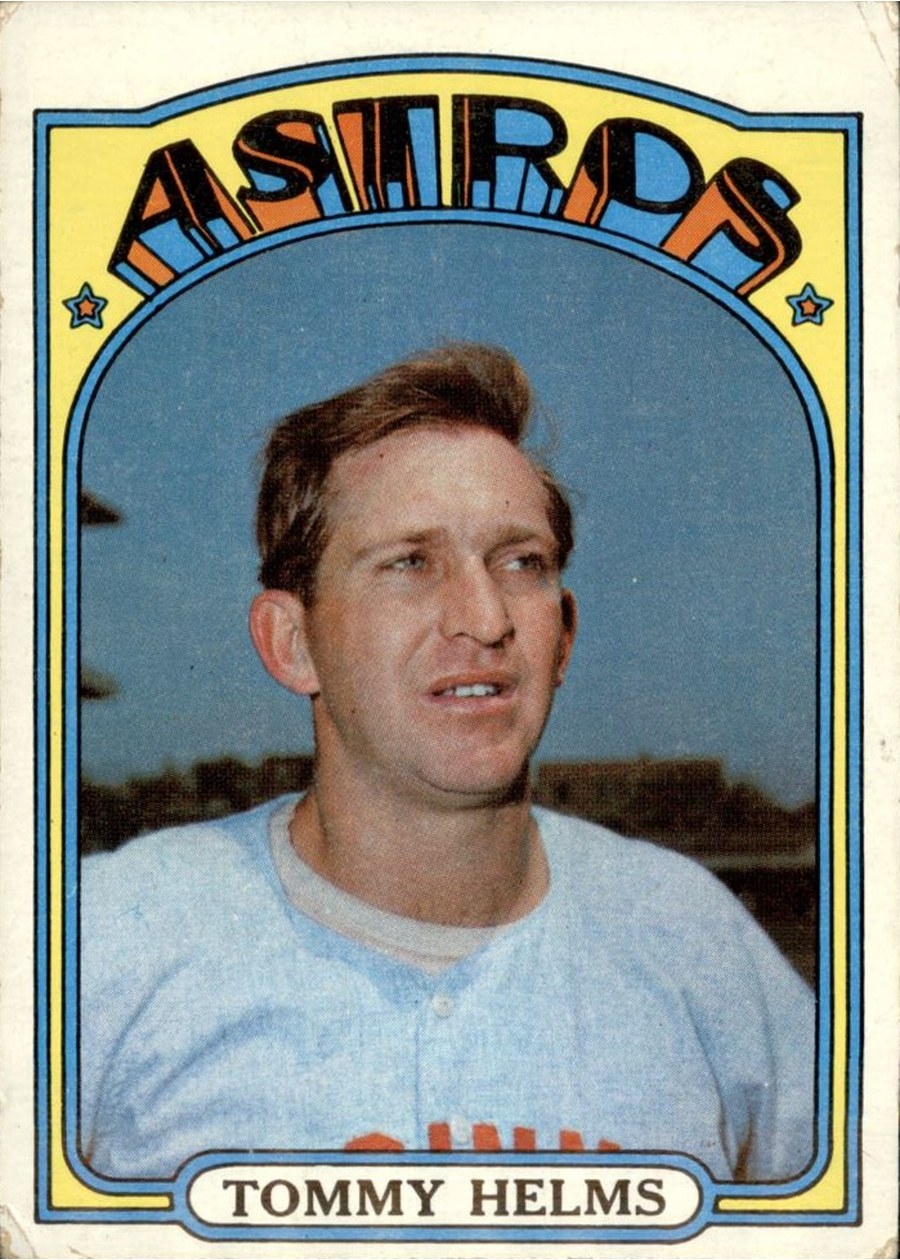 1972 Topps #204 Tommy Helms, Houston Astros