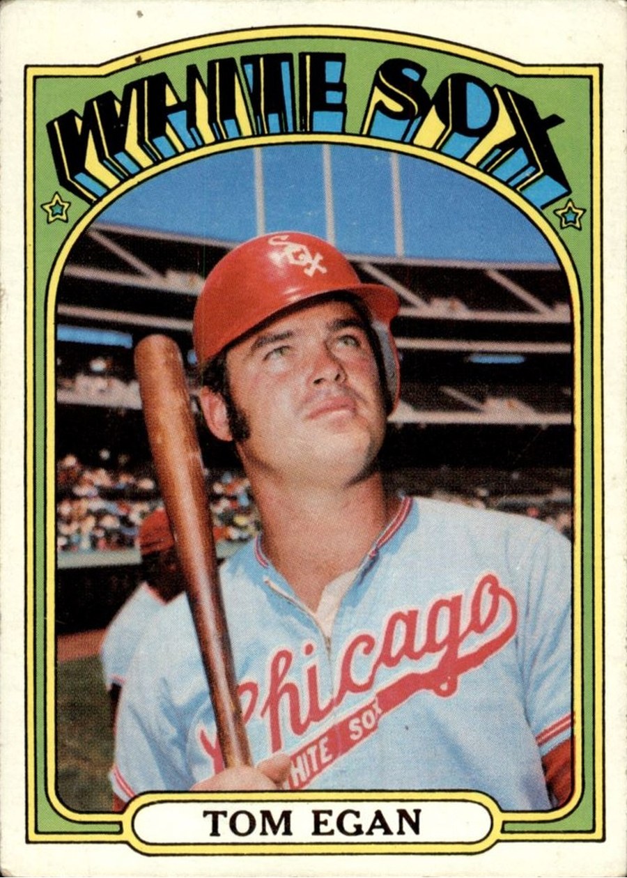1972 Topps #207 Tom Egan, Chicago White Sox