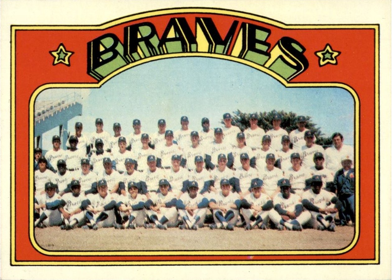 1972 Topps #21 Atlanta Braves