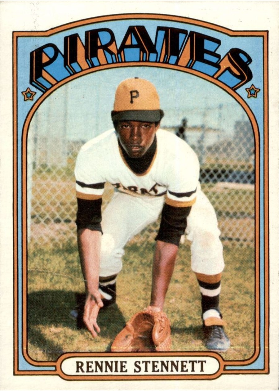 1972 Topps #219 Rennie Stennett, Pittsburgh Pirates