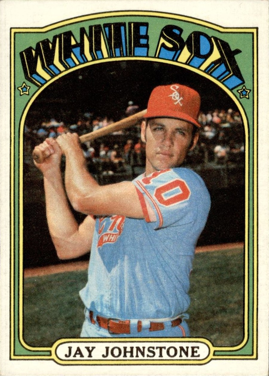 1972 Topps #233 Jay Johnstone, Chicago White Sox