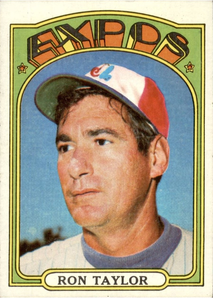 1972 Topps #234 Ron Taylor, Montreal Expos