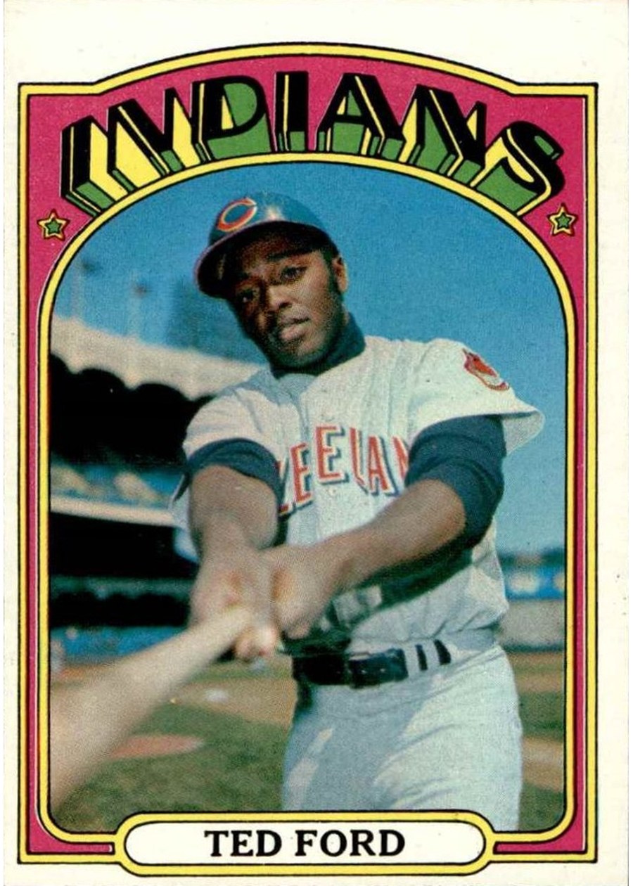 1972 Topps #24 Ted Ford, Cleveland Indians