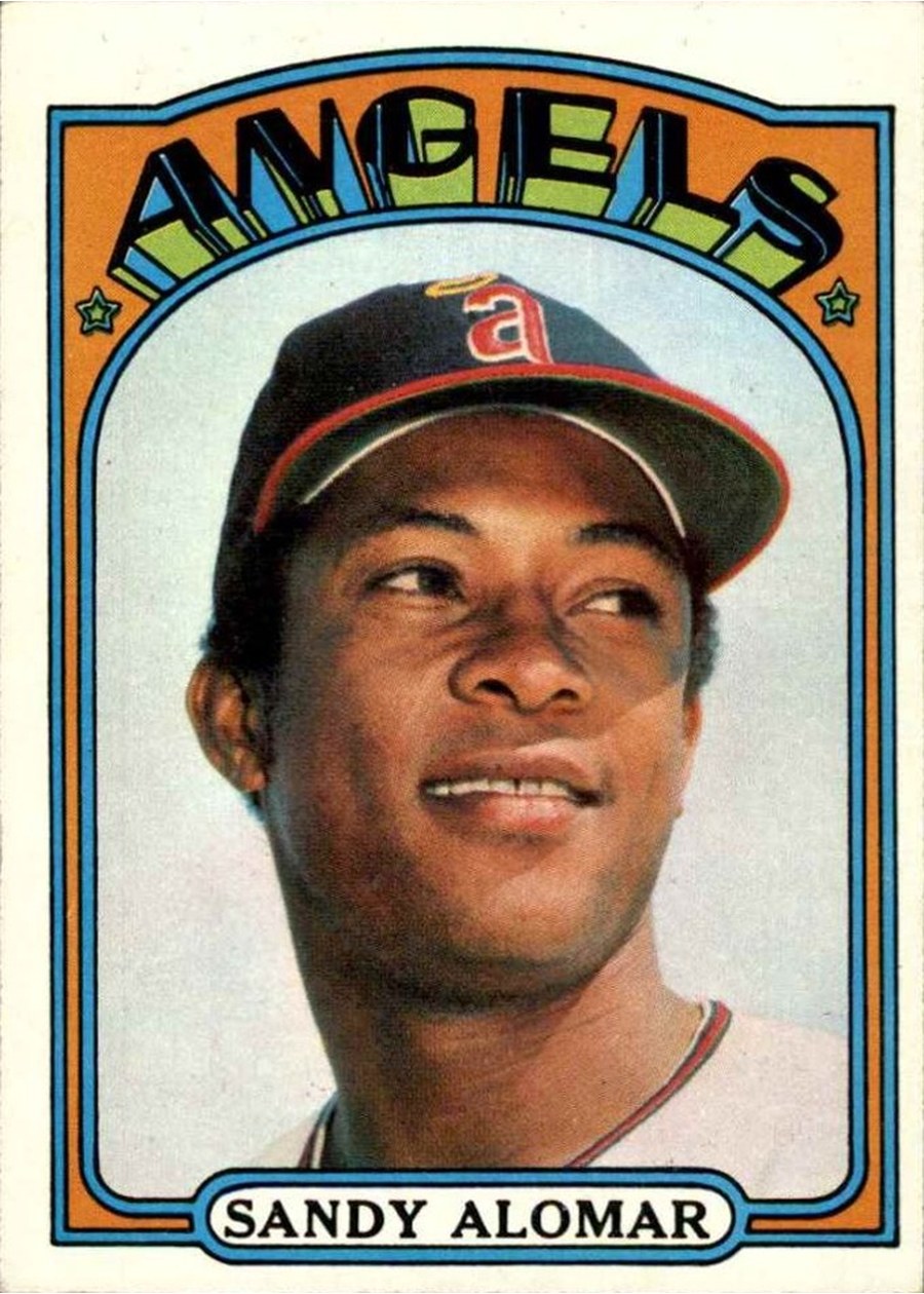 1972 Topps #253 Sandy Alomar, California Angels