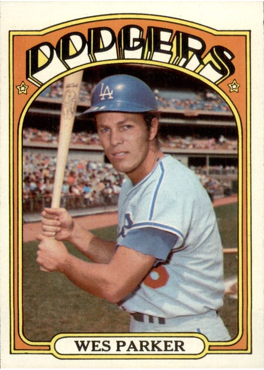 1972 Topps #265 Wes Parker, Los Angeles Dodgers