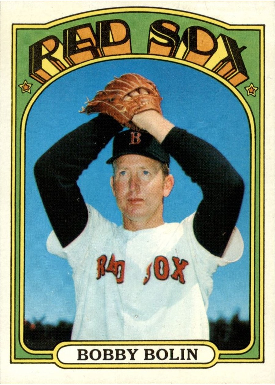 1972 Topps #266 Bobby Bolin, Boston Red Sox