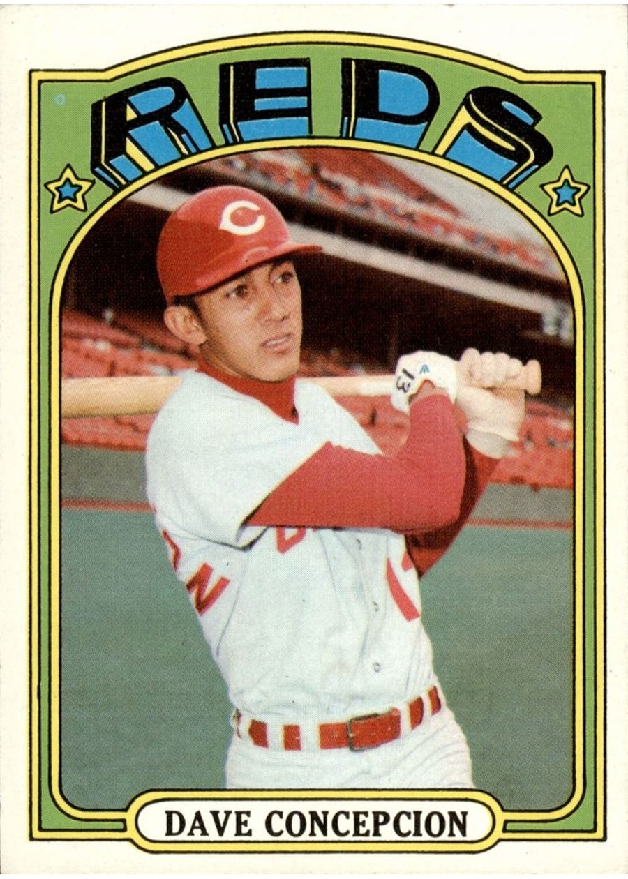 1972 Topps #267 Dave Concepcion, Cincinnati Reds