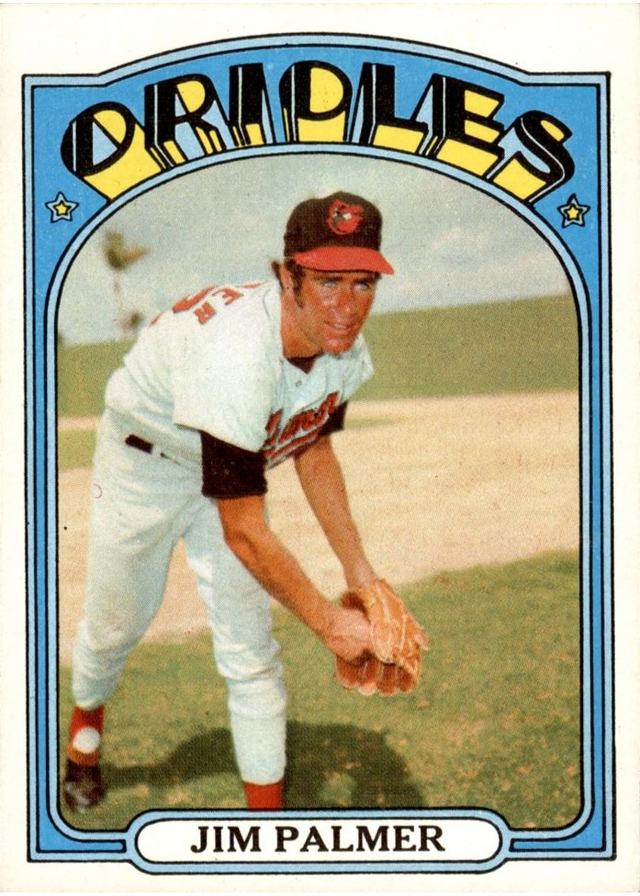 1972 Topps #270 Jim Palmer, Baltimore Orioles