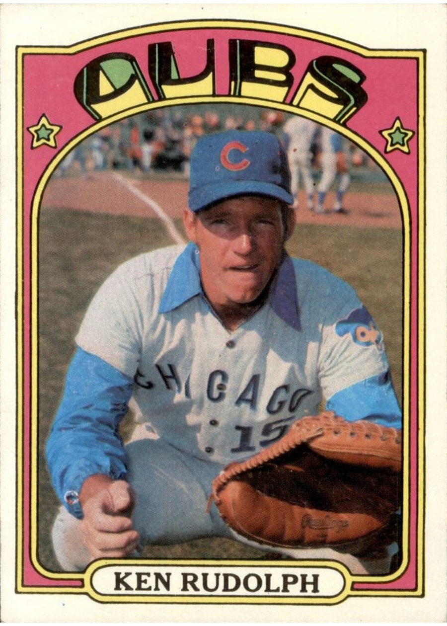 1972 Topps #271 Ken Rudolph, Chicago Cubs