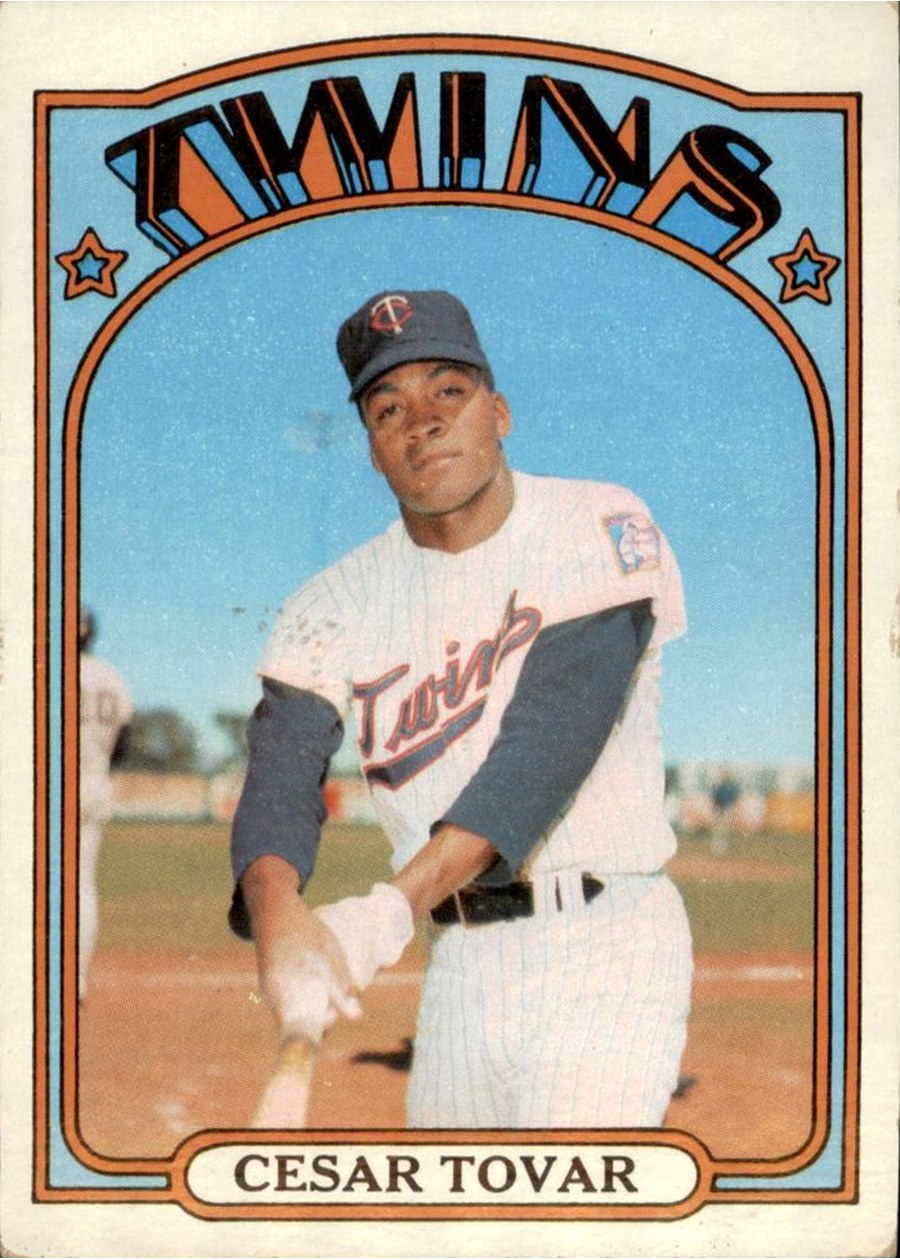 1972 Topps #275 Cesar Tovar, Minnesota Twins