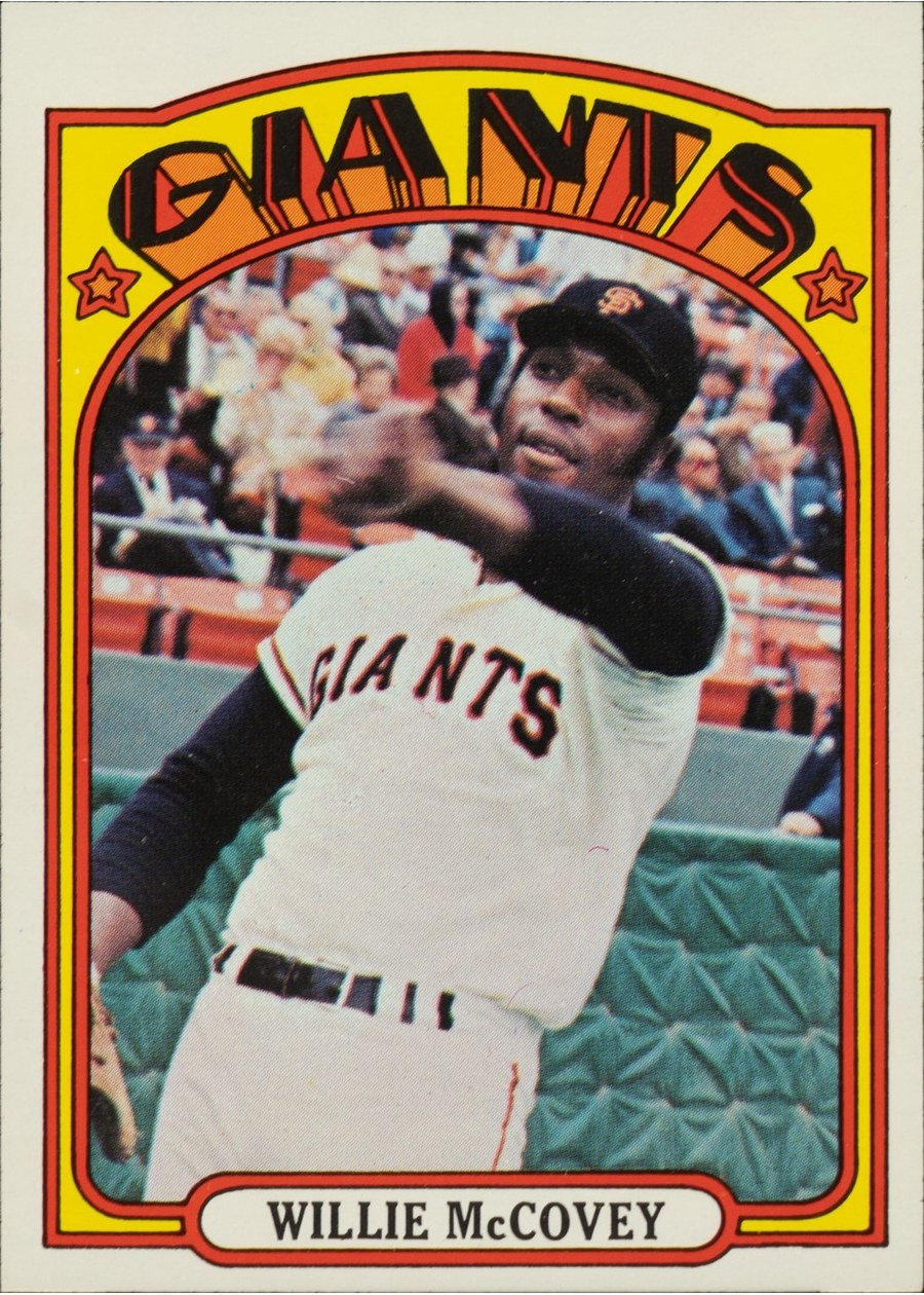 1972 Topps #280 Willie McCovey, San Francisco Giants