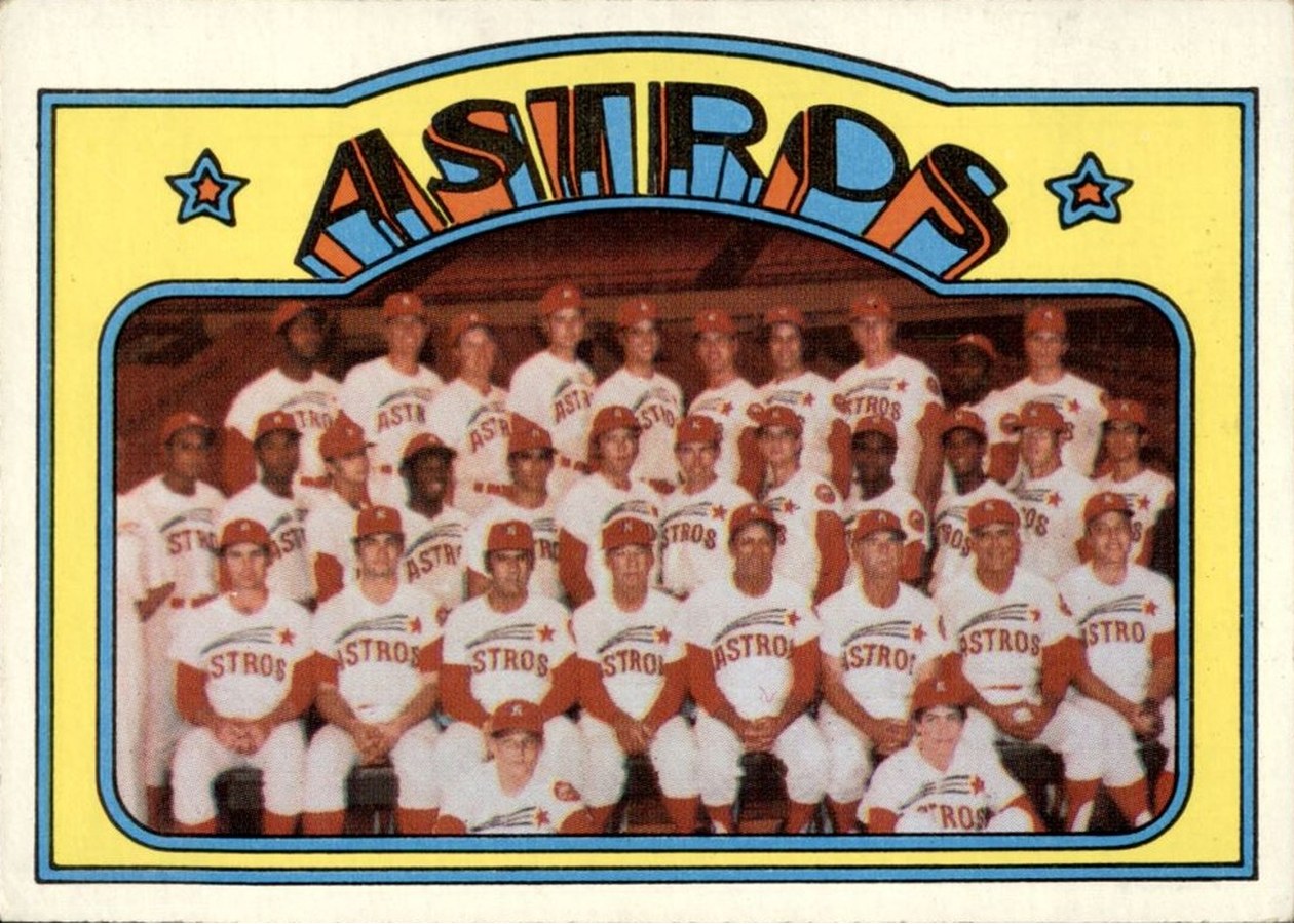 1972 Topps #282 Houston Astros