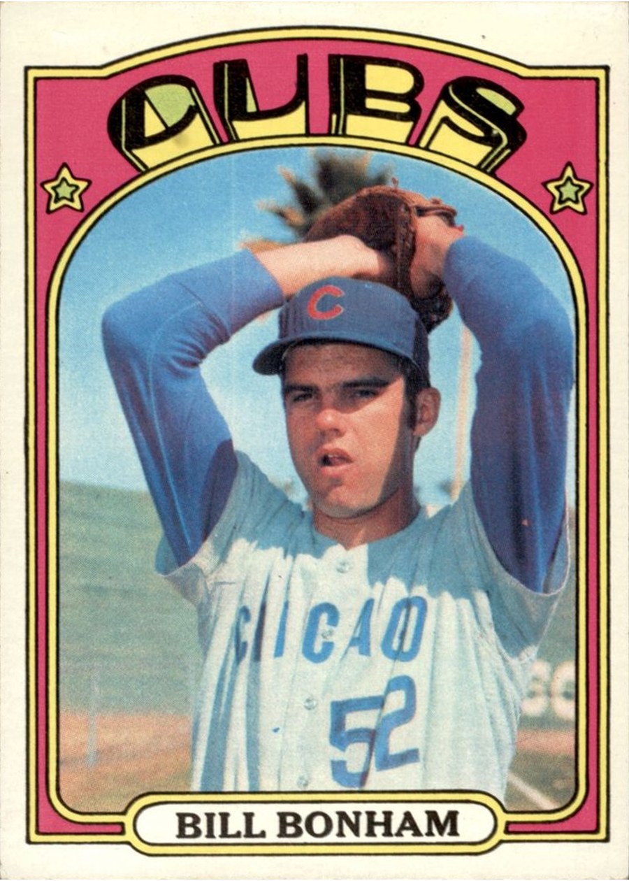 1972 Topps #29 Bill Bonham, Chicago Cubs