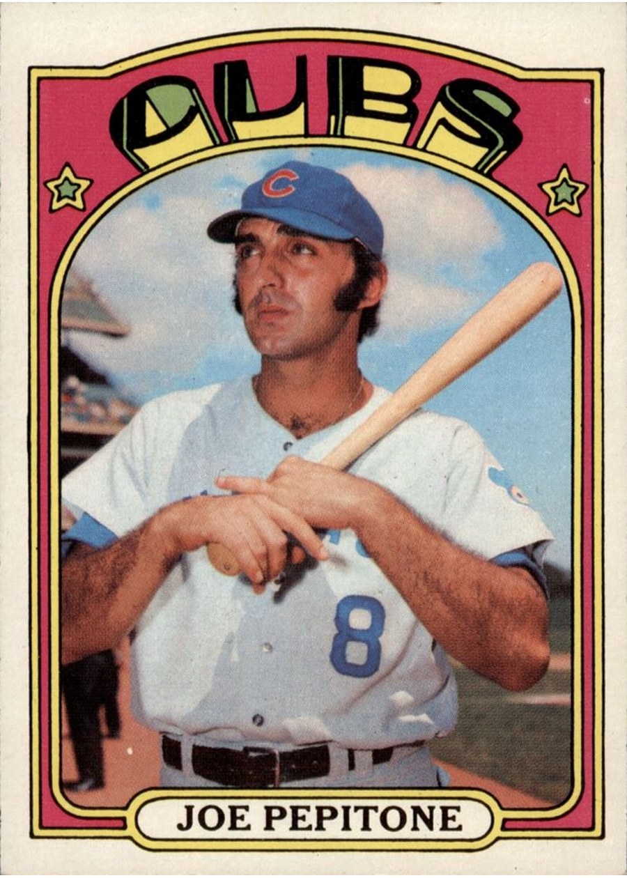1972 Topps #303 Joe Pepitone, Chicago Cubs