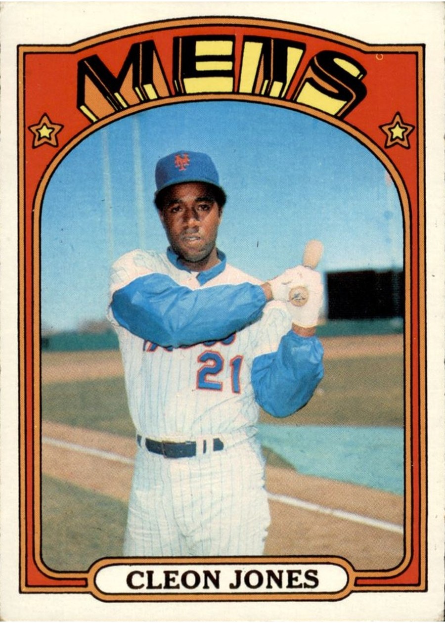 1972 Topps #31 Cleon Jones, New York Mets