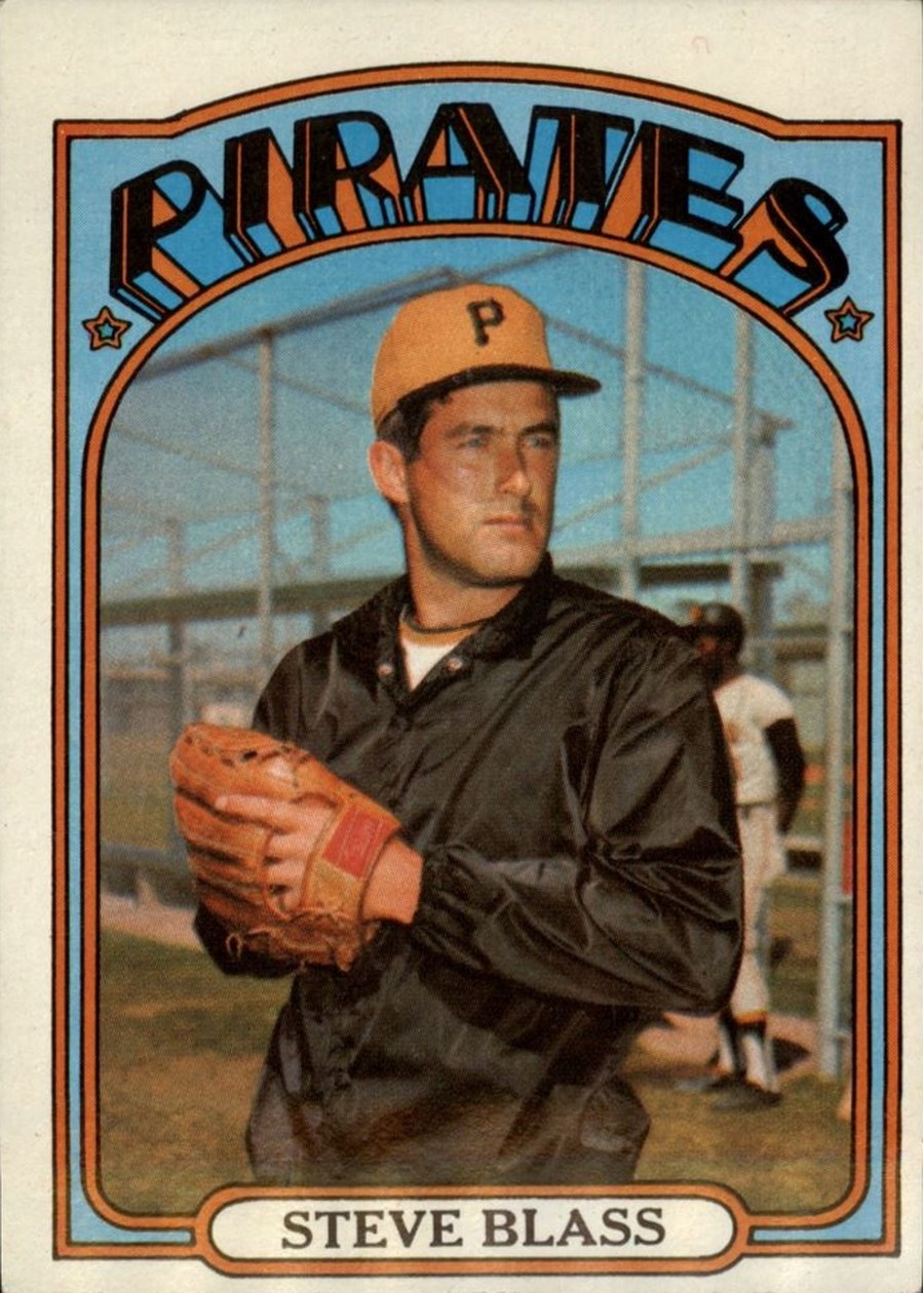 1972 Topps #320 Steve Blass, Pittsburgh Pirates
