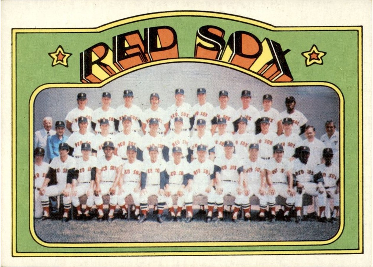 1972 Topps #328 Boston Red Sox