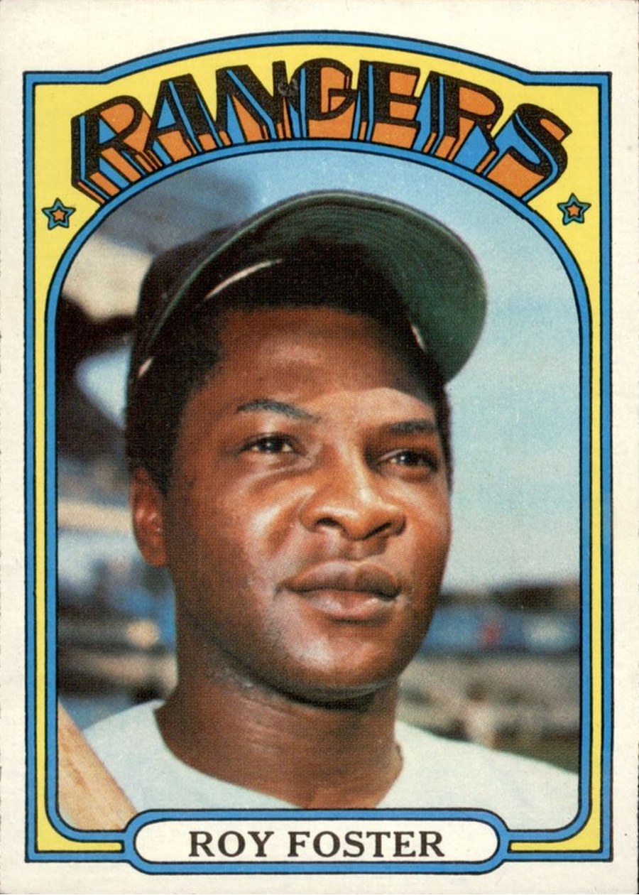 1972 Topps #329 Roy Foster, Texas Rangers
