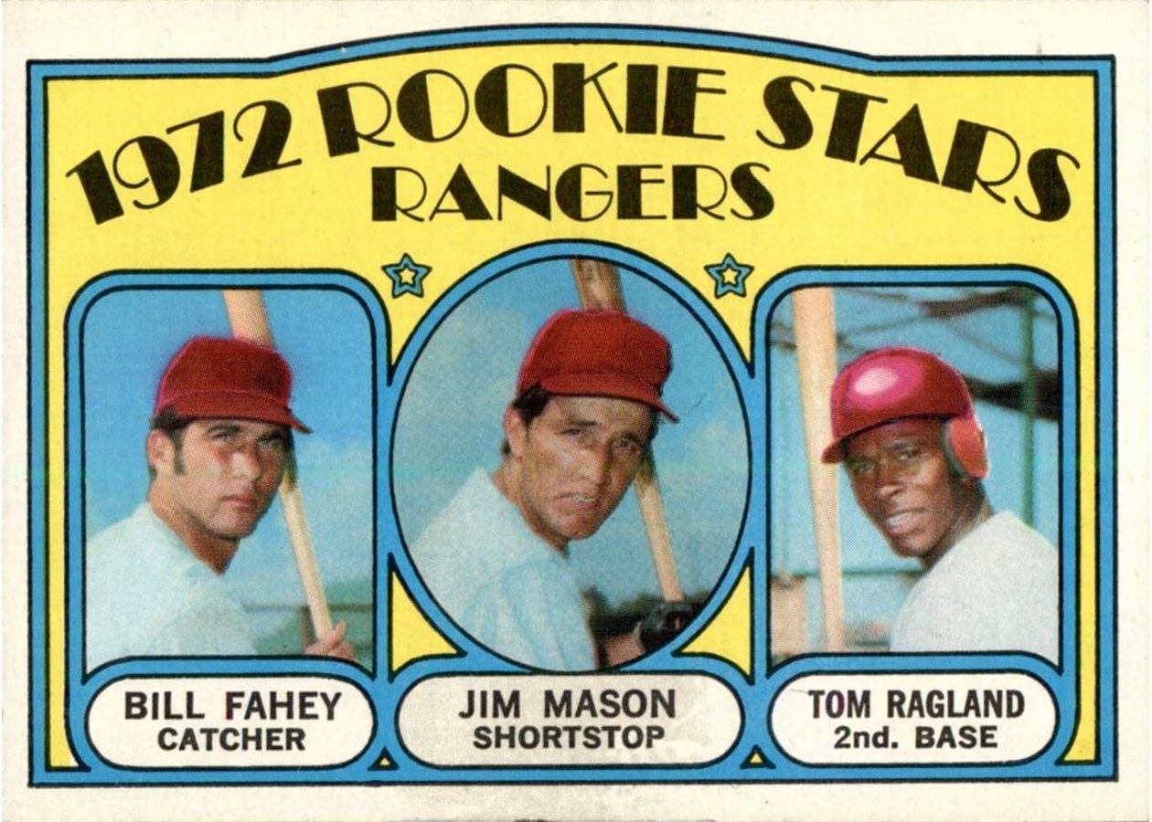 1972 Topps #334 Rangers 1972 Rookie Stars, Texas Rangers