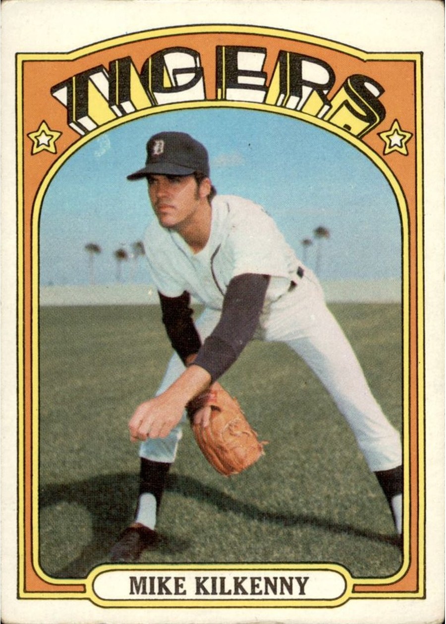 1972 Topps #337 Mike Kilkenny, Detroit Tigers