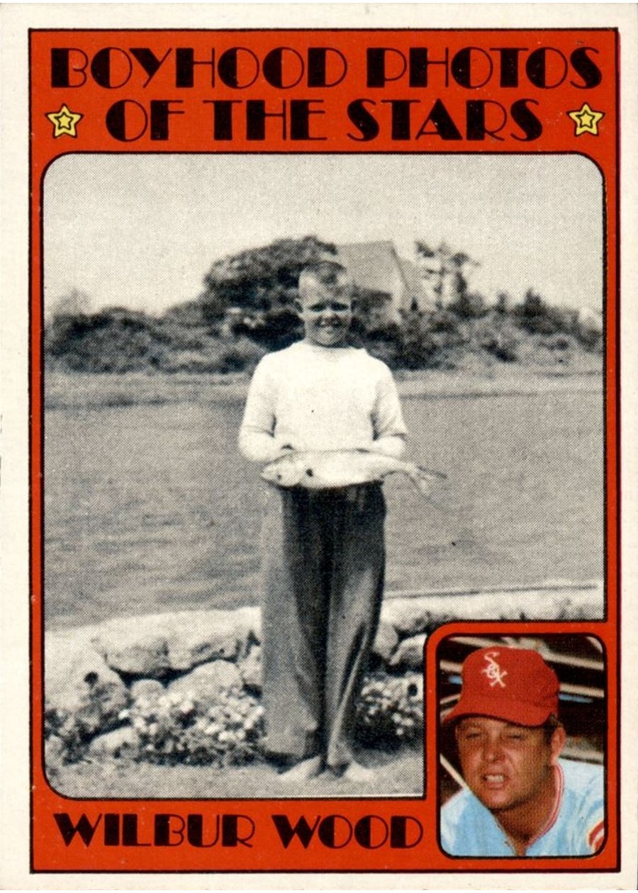 1972 Topps #342 Wilbur Wood, Chicago White Sox