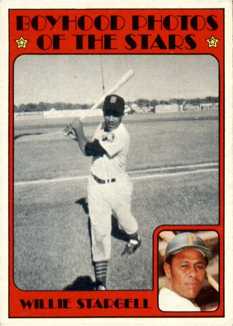 1972 Topps #343 Willie Stargell, Pittsburgh Pirates
