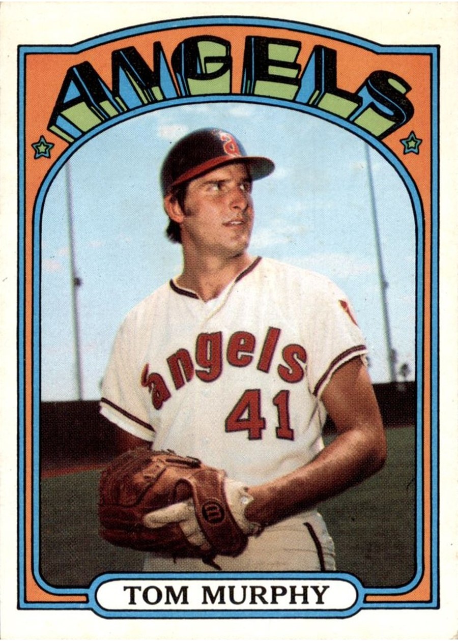 1972 Topps #354 Tom Murphy, California Angels