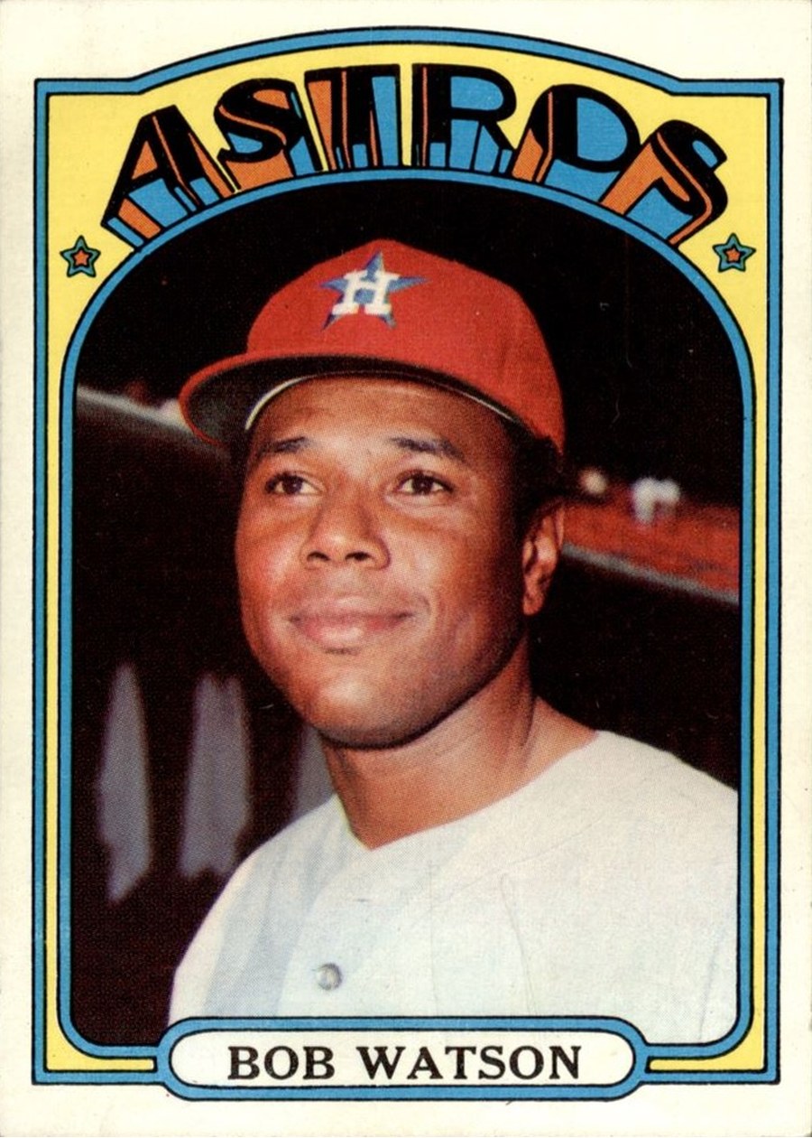 1972 Topps #355 Bob Watson, Houston Astros