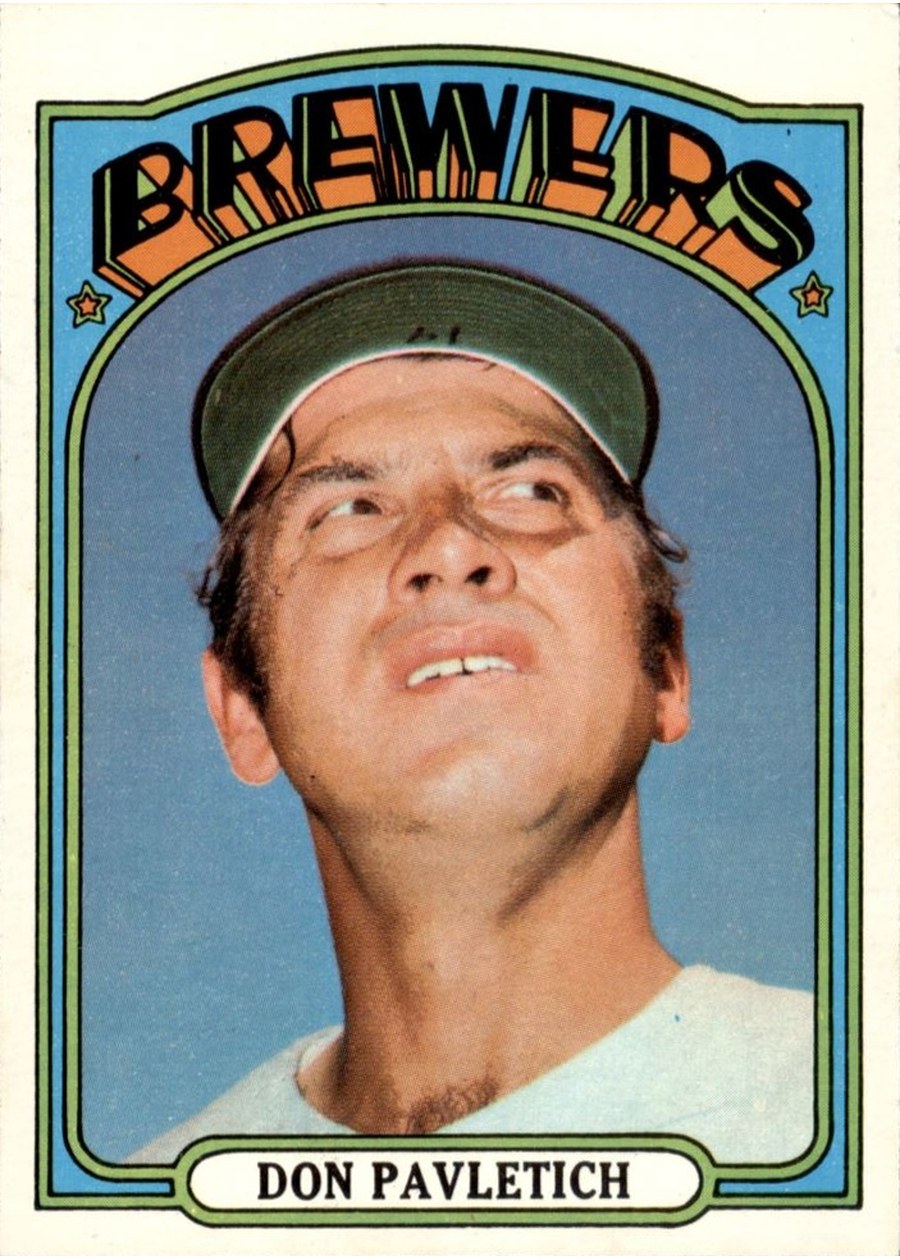 1972 Topps #359 Don Pavletich, Milwaukee Brewers