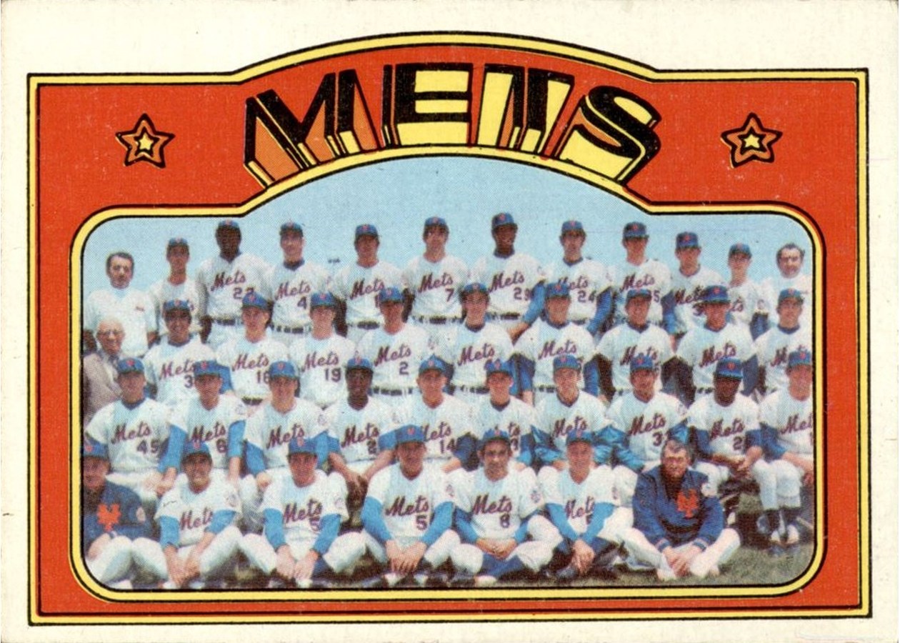 1972 Topps #362 New York Mets