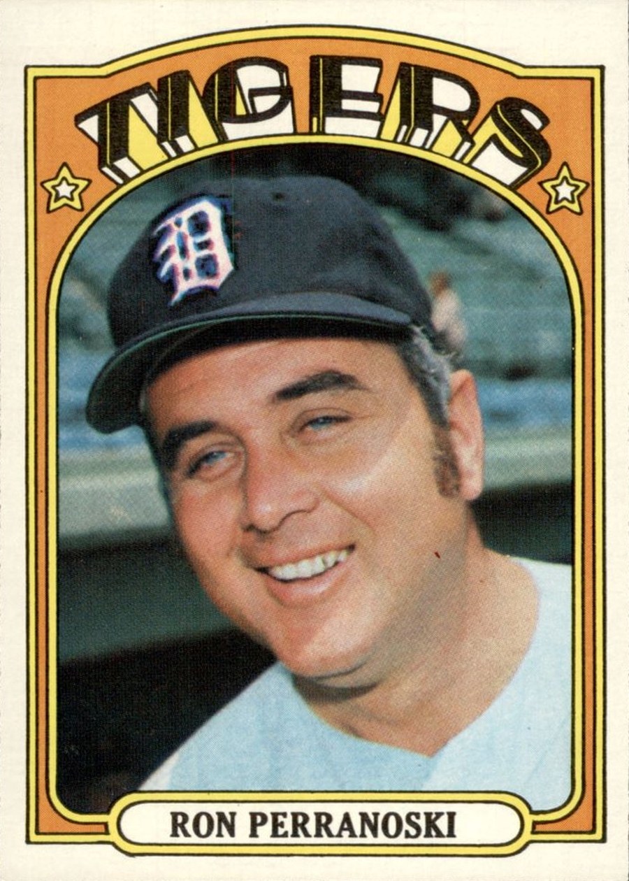 1972 Topps #367 Ron Perranoski, Detroit Tigers