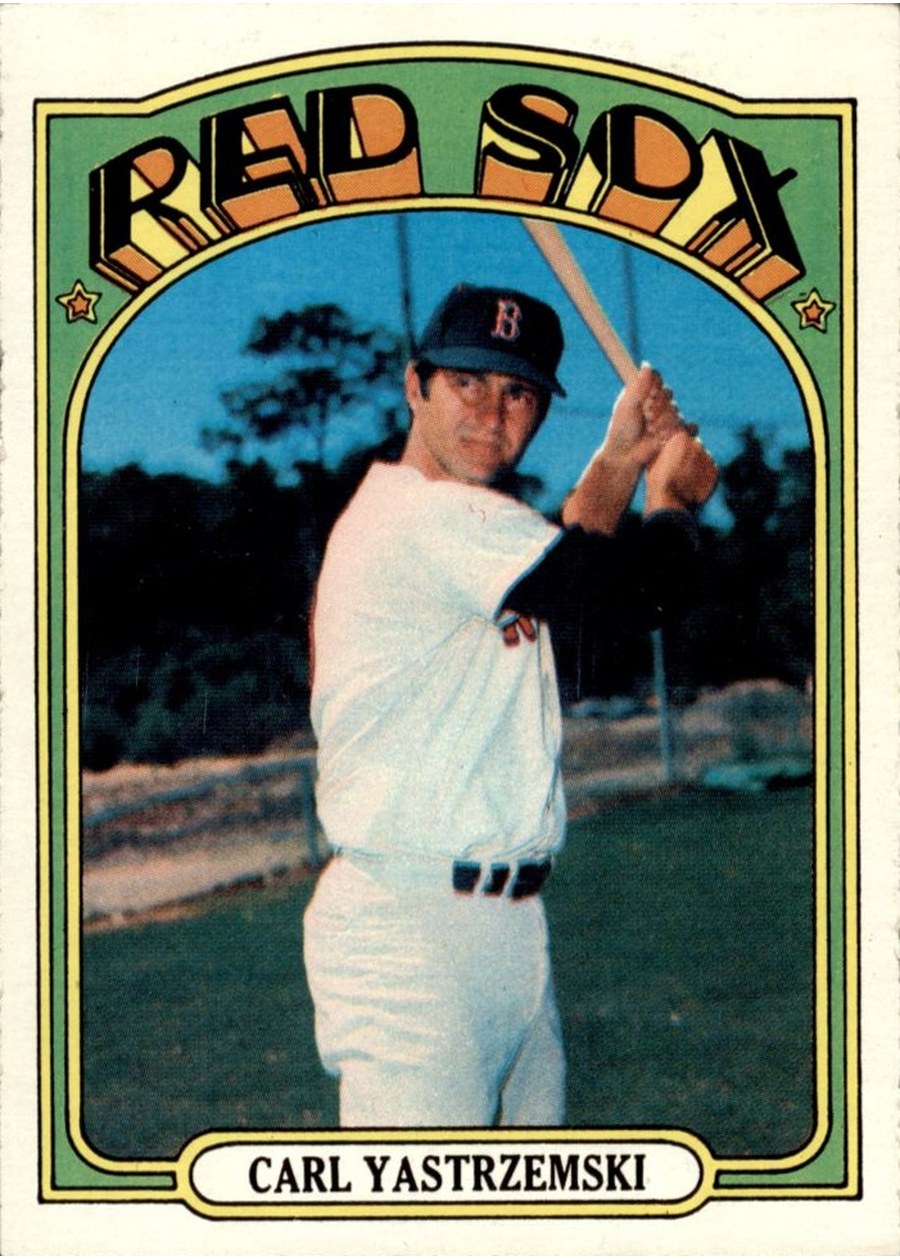 1972 Topps #37 Carl Yastrzemski, Boston Red Sox