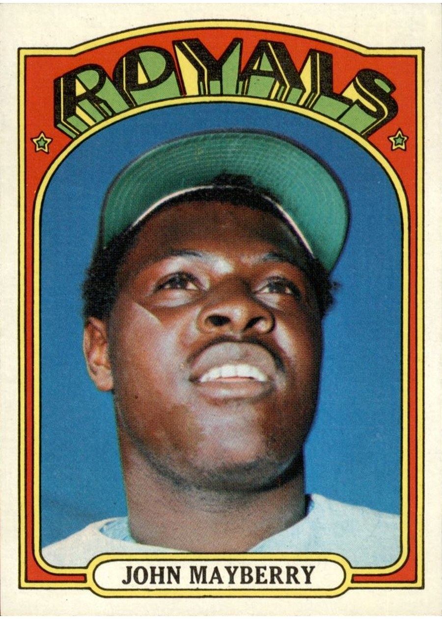 1972 Topps #373 John Mayberry, Kansas City Royals