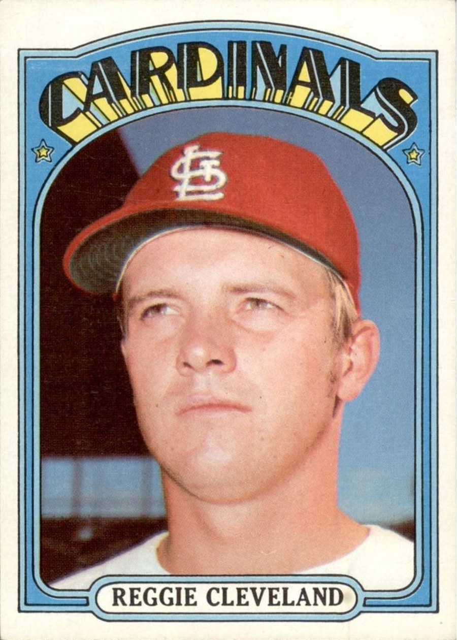 1972 Topps #375 Reggie Cleveland, St. Louis Cardinals