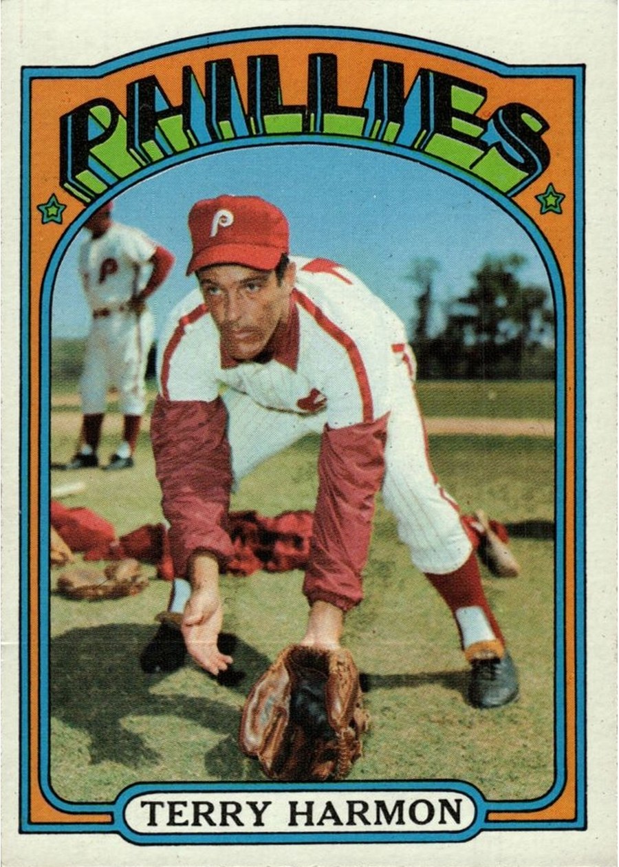 1972 Topps #377 Terry Harmon, Philadelphia Phillies