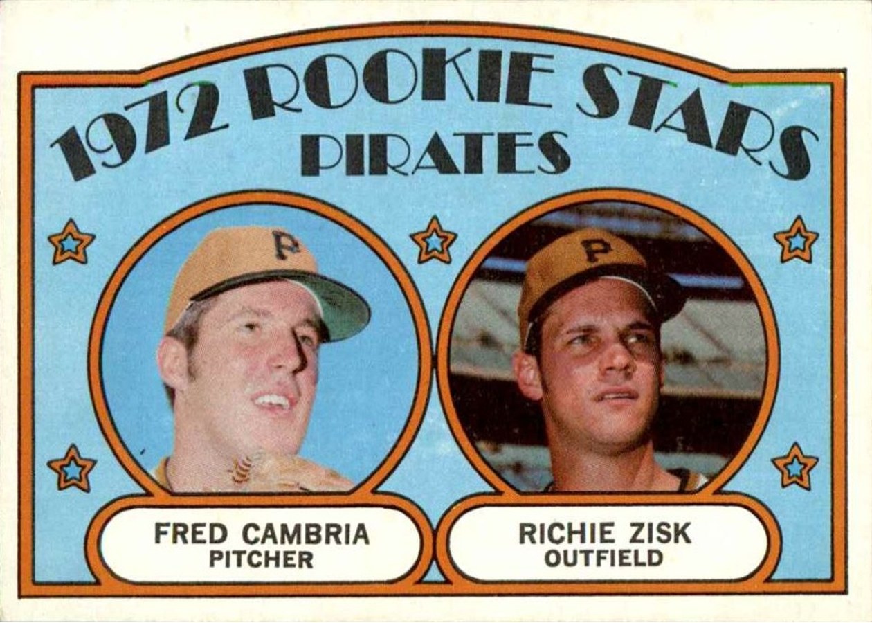 1972 Topps #392 Pirates 1972 Rookie Stars, Pittsburgh Pirates