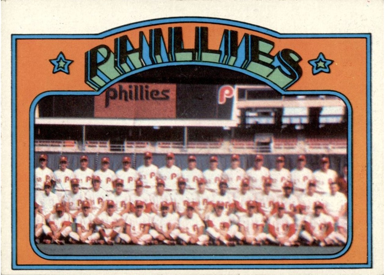 1972 Topps #397 Philadelphia Phillies