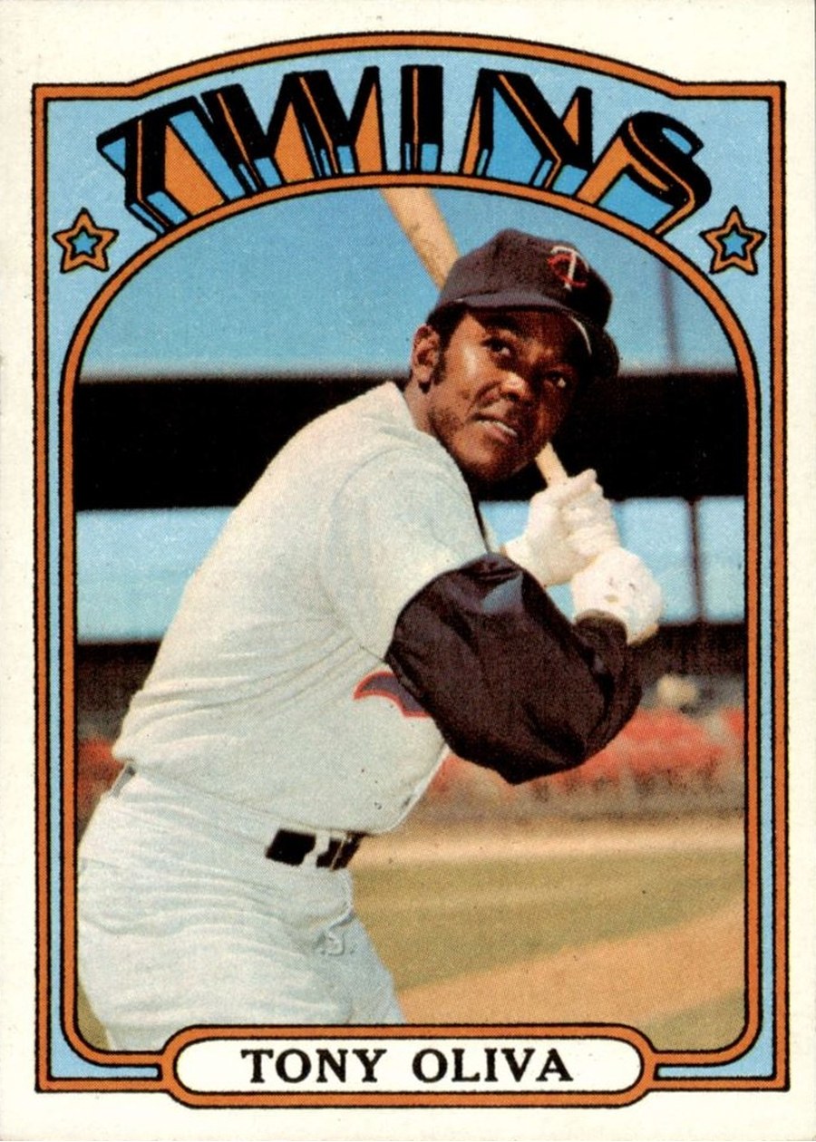 1972 Topps #400 Tony Oliva, Minnesota Twins