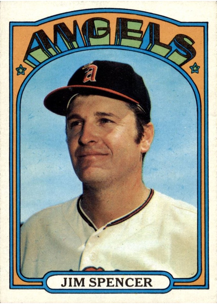 1972 Topps #419 Jim Spencer, California Angels