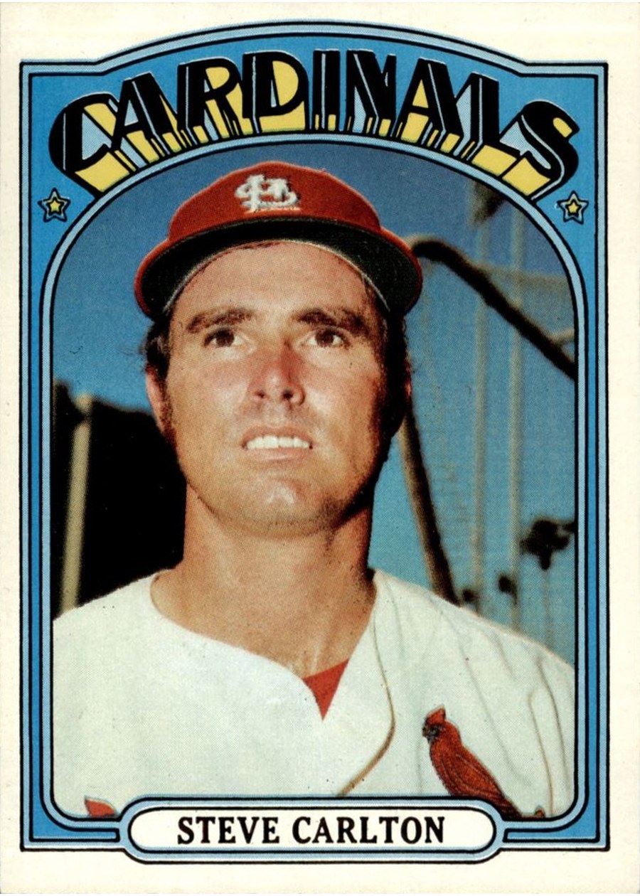 1972 Topps #420 Steve Carlton, St. Louis Cardinals