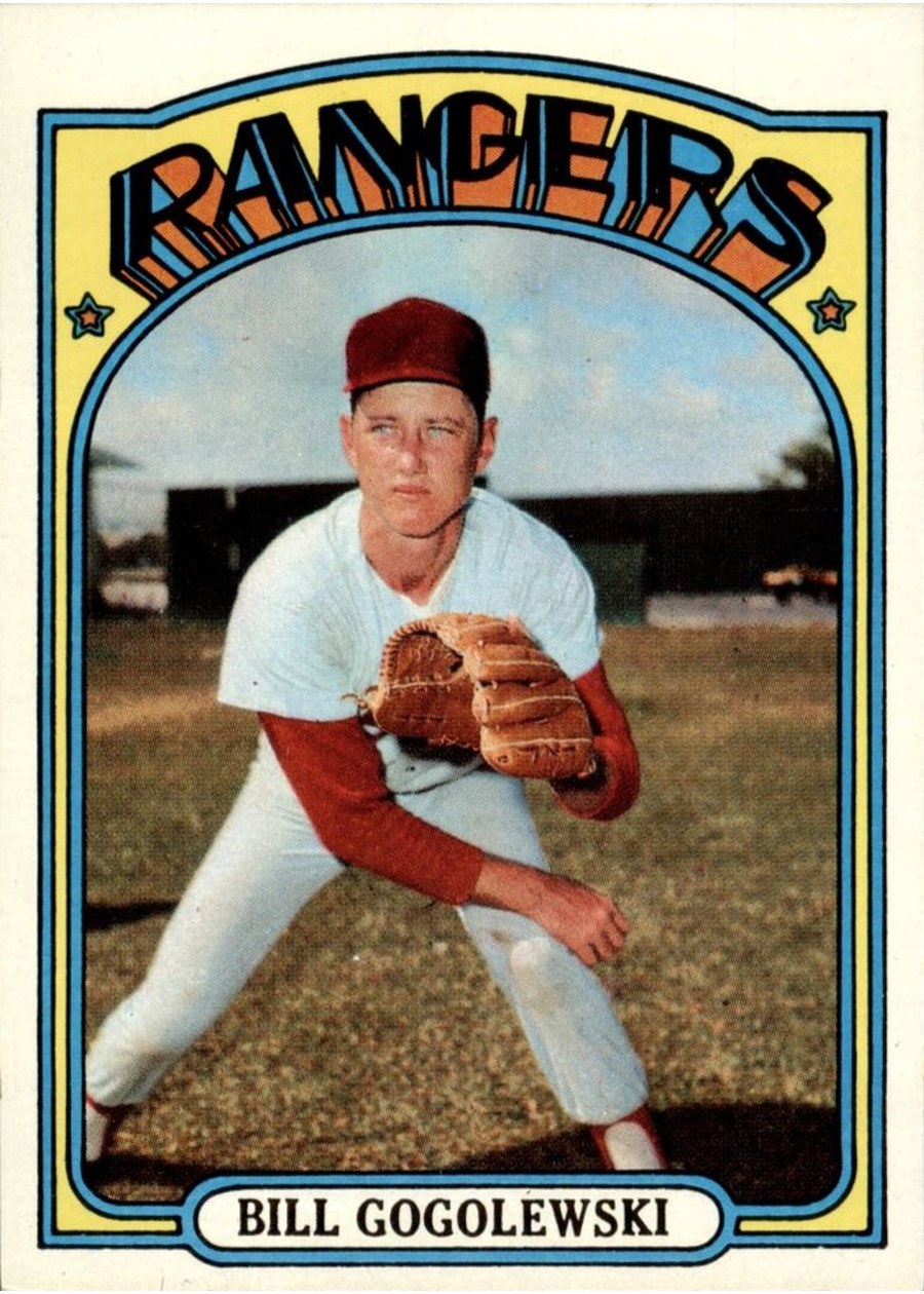 1972 Topps #424 Bill Gogolewski, Texas Rangers