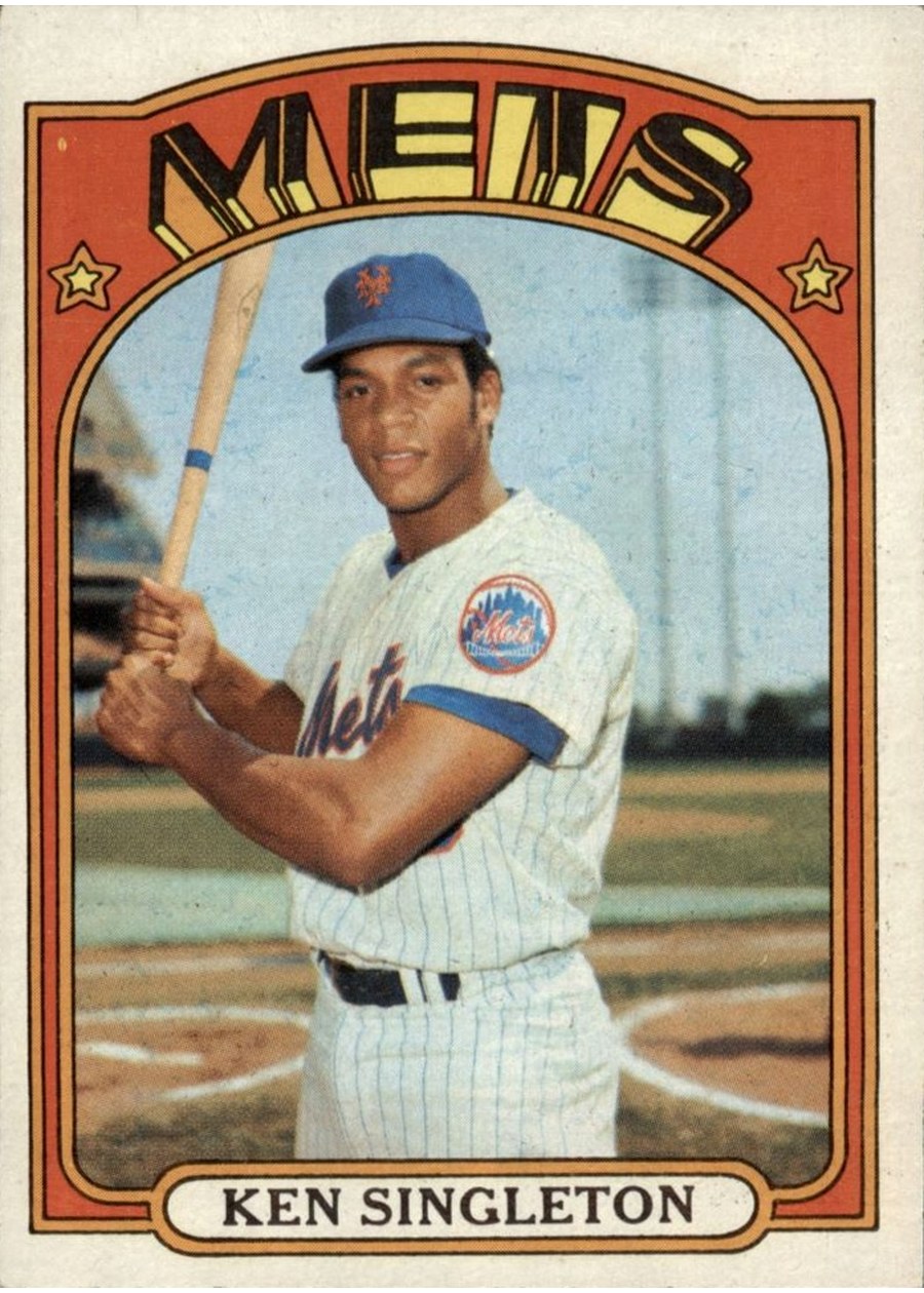 1972 Topps #425 Ken Singleton, New York Mets