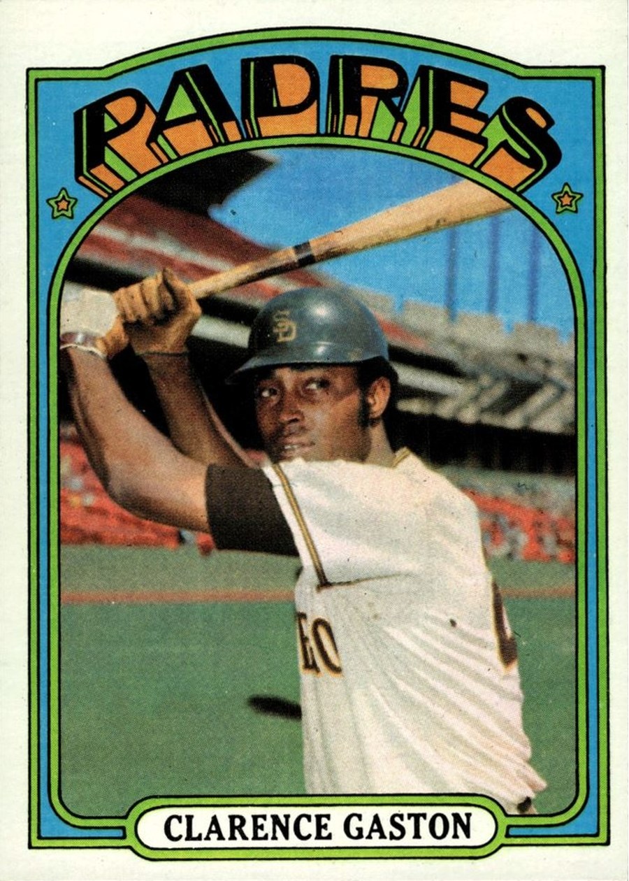 1972 Topps #431 Clarence Gaston, San Diego Padres