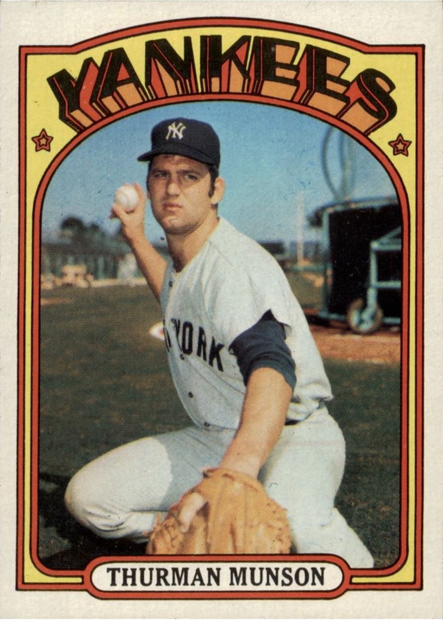 1972 Topps #441 Thurman Munson, New York Yankees