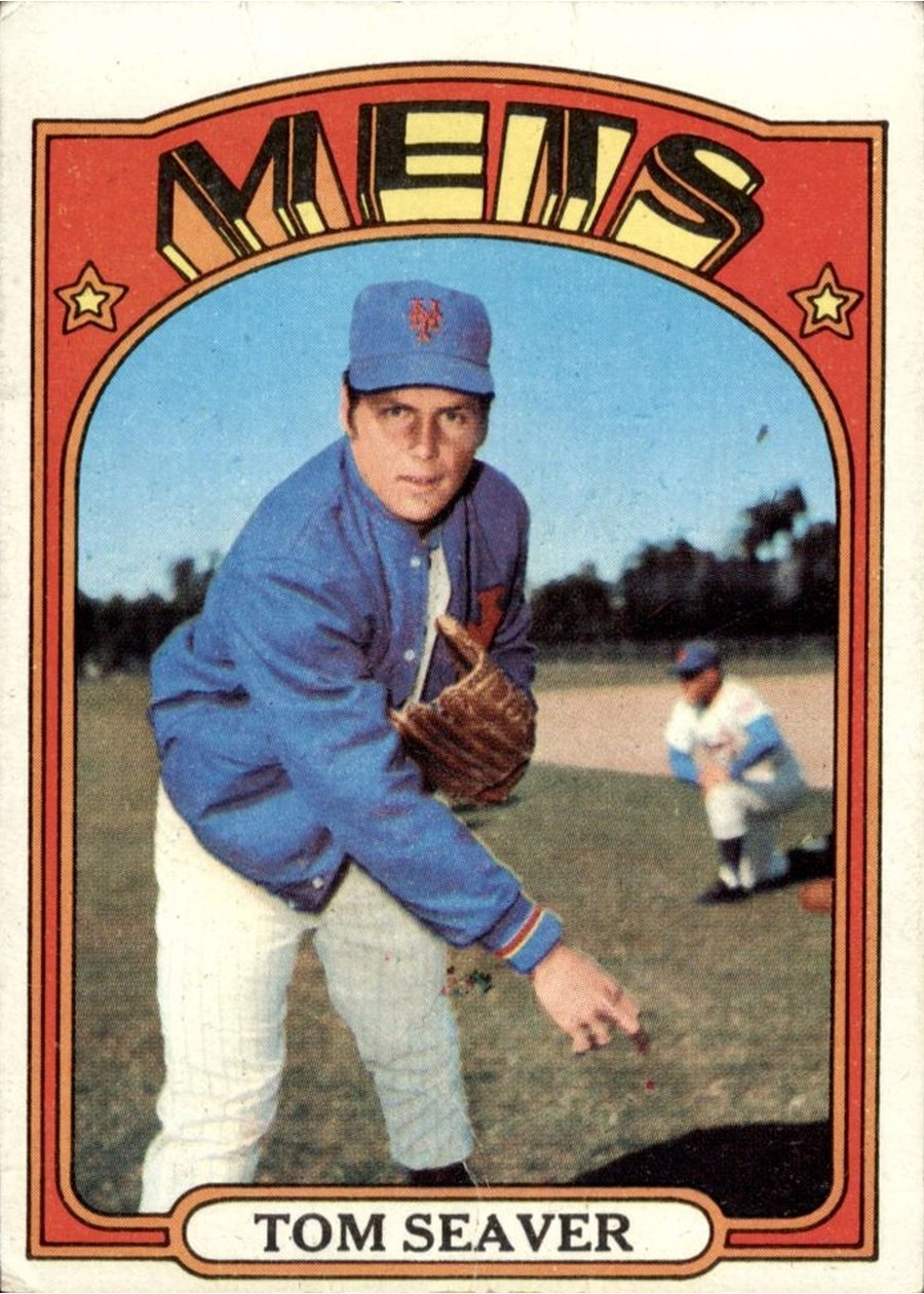1972 Topps #445 Tom Seaver, New York Mets