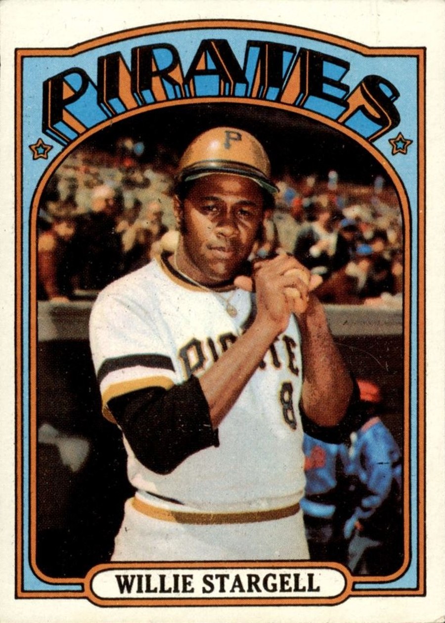 1972 Topps #447 Willie Stargell, Pittsburgh Pirates