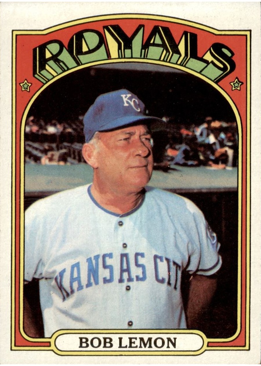1972 Topps #449 Bob Lemon, Kansas City Royals