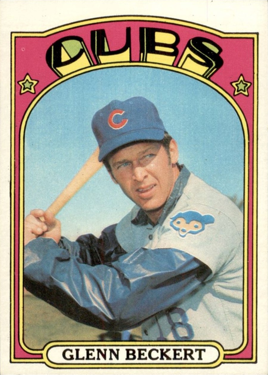 1972 Topps #45 Glenn Beckert, Chicago Cubs